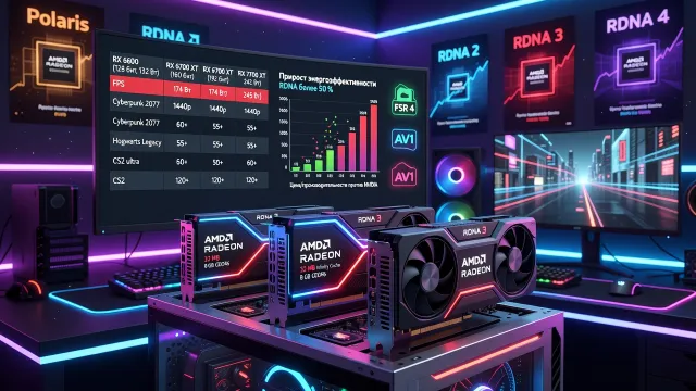 Видеокарты Radeon: характеристики, цены и реальные отзывы